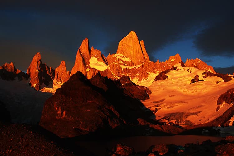 ブランドpatagoniaのモチーフとなったフィッツロイという山