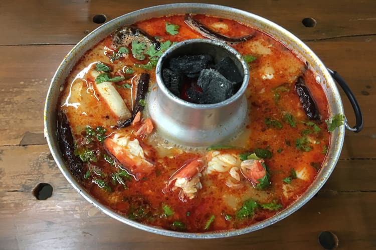 タイのエビ料理