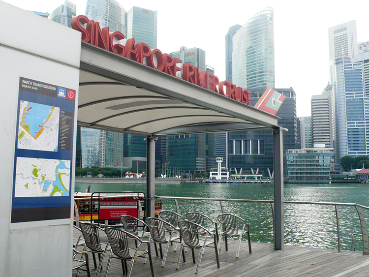 シンガポール初心者でも簡単なリバークルーズの乗船方法