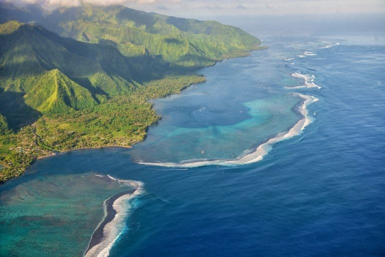 世界の綺麗な海ランギロア（フレンチポリネシア）