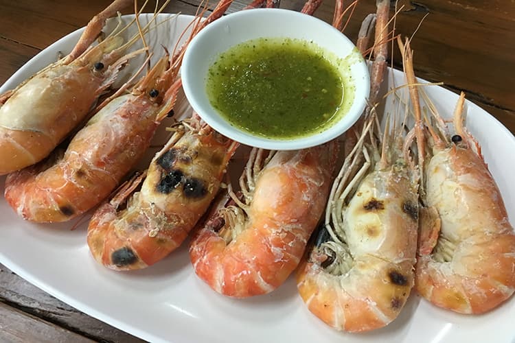 タイのエビ料理