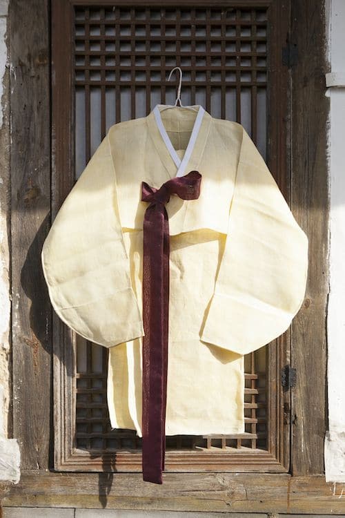 韓国最高級の麻織物・安東褓