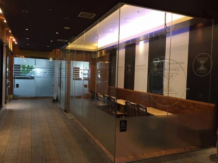 Homibing　店内