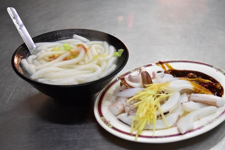 米麺と海鮮