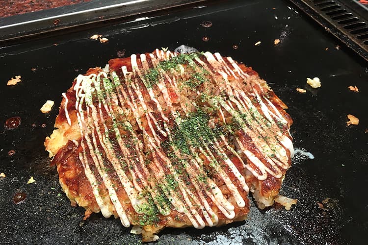 もんじゃもお好み焼き