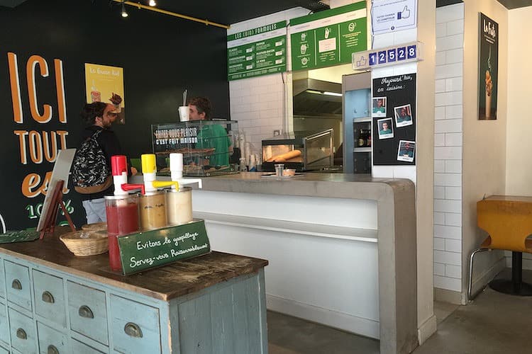 ビオバーガー　内観