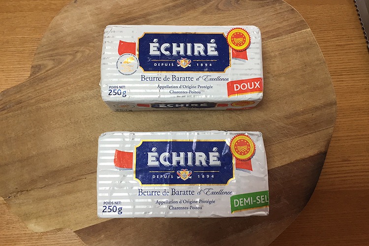 エシレ(Echiré)のバター