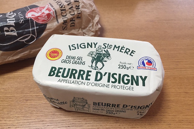 イズニー(ISIGNY)のバター