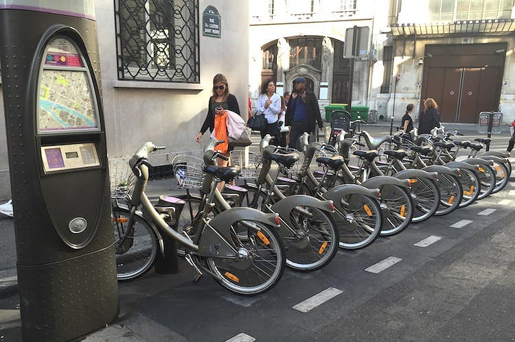 「ヴェリブ(Velib’)」の借り方