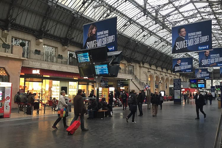 パリ　東駅(Gare de l’Est)