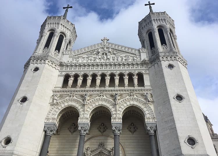 フルヴィエール ノートルダム大聖堂(Basilique Notre-Dame de Fourvière