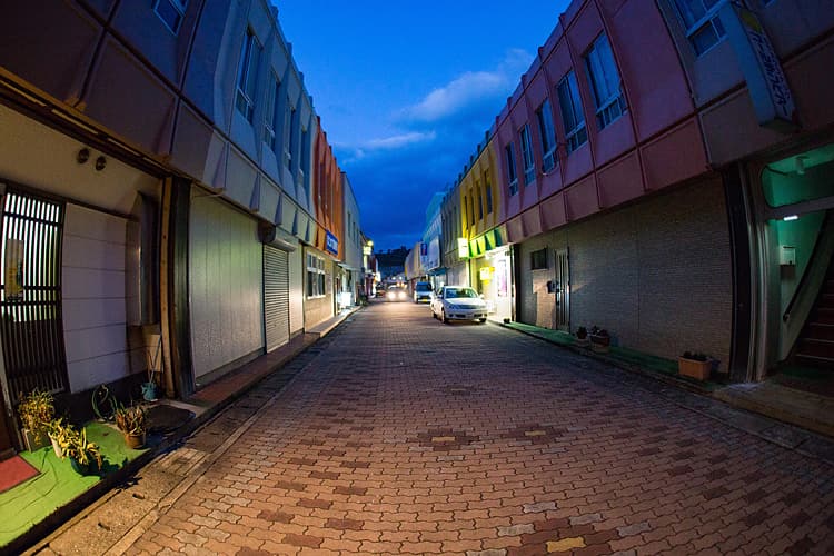 夜は有川郷の繁華街でハシゴしよう