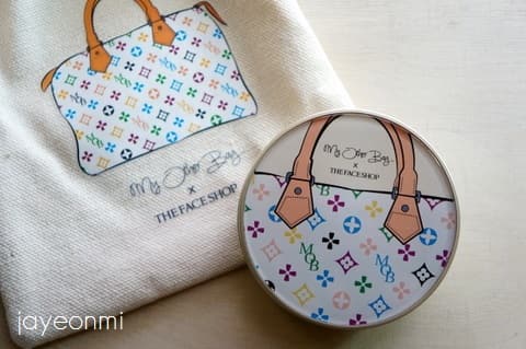 The Face Shopとmy other bagのコラボクッション