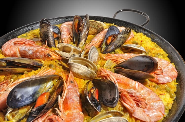 パエリア・マリスコス（Paella mariscos）