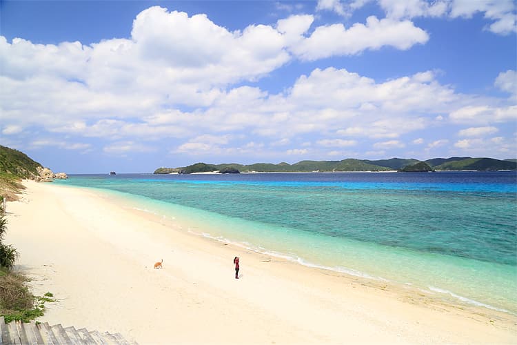 北浜（ニシハマ）ビーチ　阿嘉島