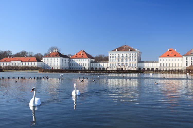 ニンフェンブルク城Schloss Nymphenburg（ドイツ・バイエルン州・ミュンヘン）