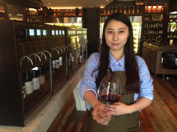 有料試飲販売システム、ワインステーション