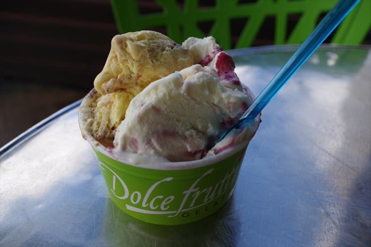 ドルチェ・フルッティ・ジェラテリア（Dolce frutti GELATERIA）
