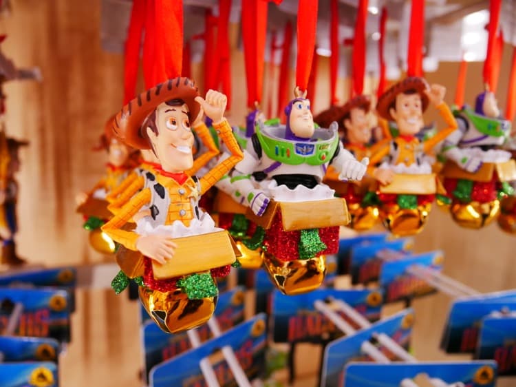 クリスマスツリーオーナメント　トイ・・ストーリーのキャラクター