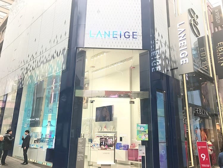 LANEIGE明洞ロードショップ