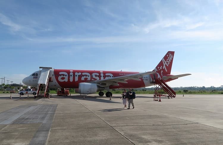 エアアジアの飛行機