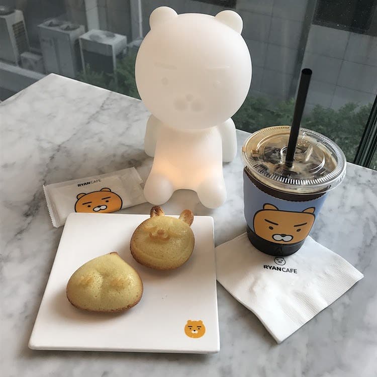 ミュジとエーピーチのマドレーヌ