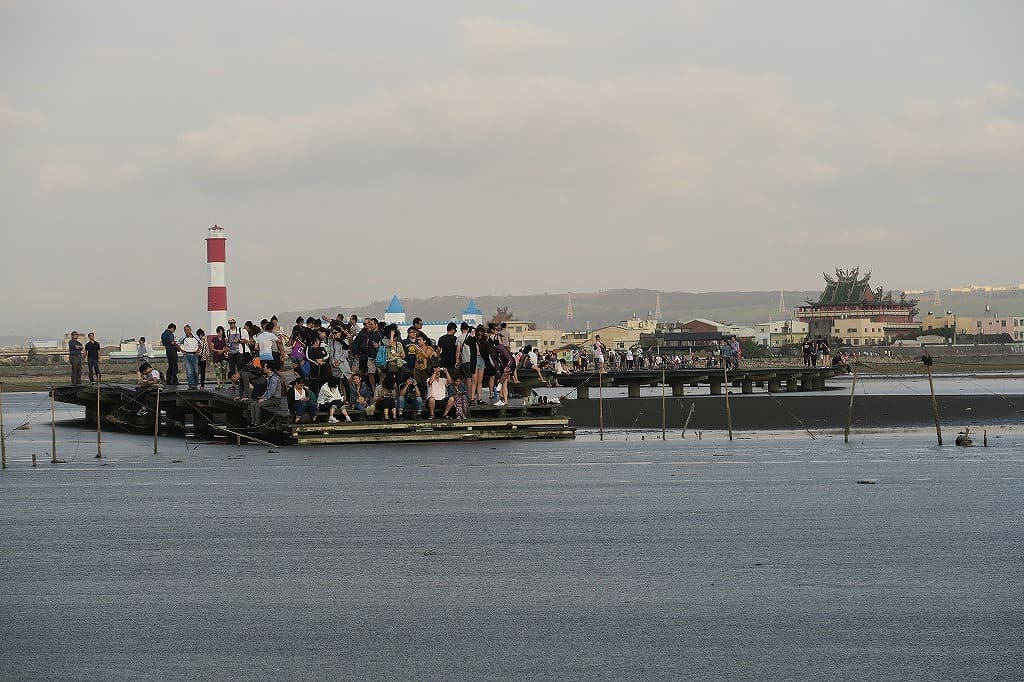 高美湿地 　桟橋