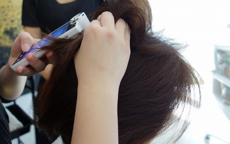 頭皮のチェック