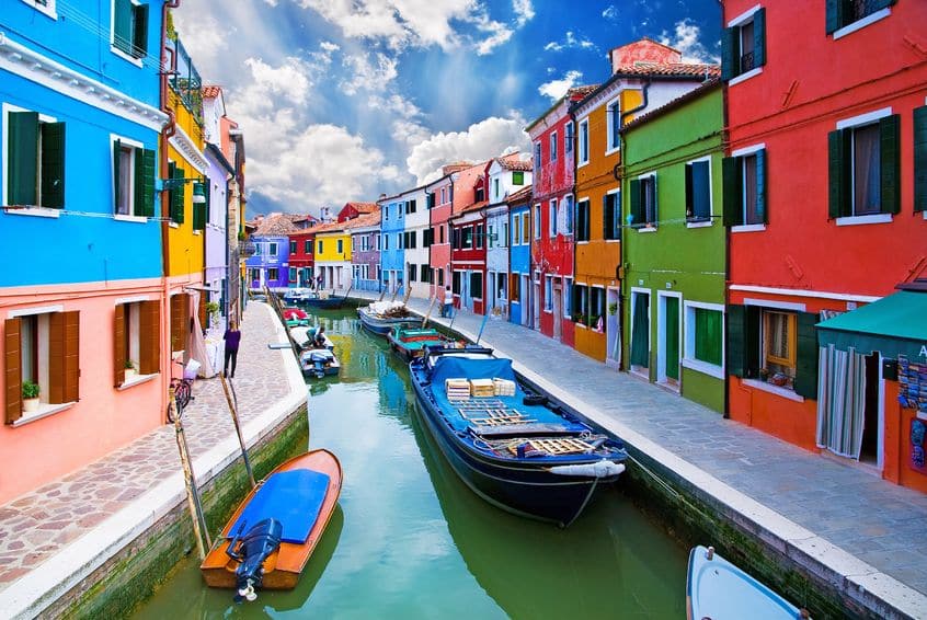 イタリア ブラーノ島（Burano）