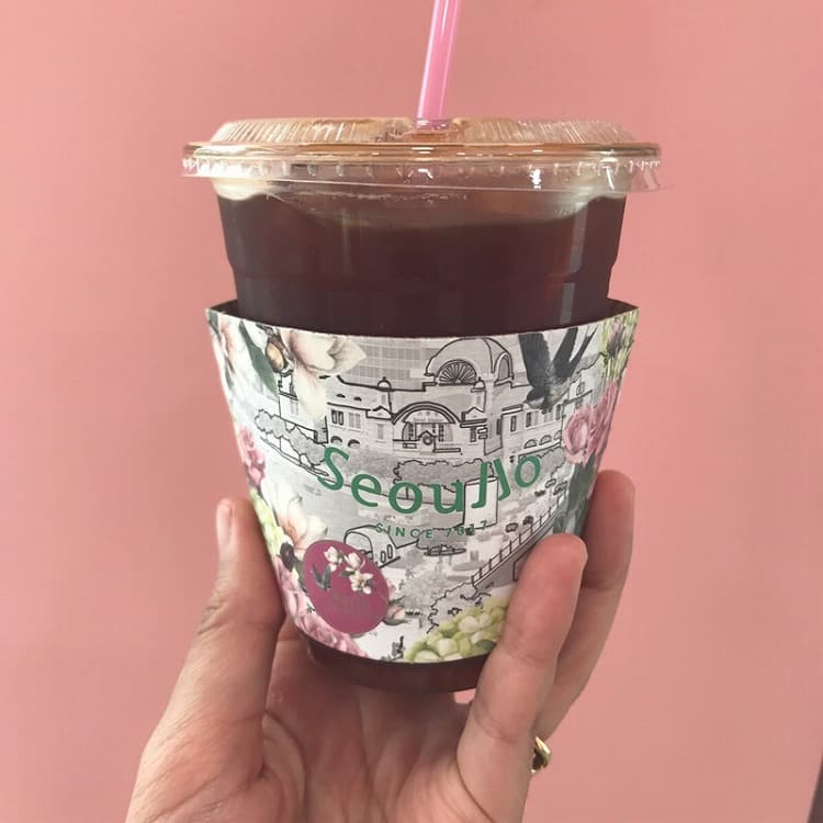 チャンミカフェのアイスコーヒー