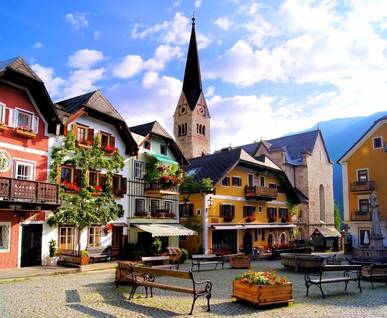 オーストリア　ハルシュタット（Hallstatt）
