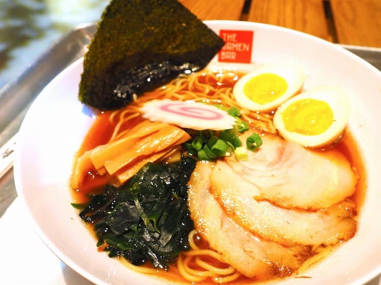 トウキョウ・醤油ラーメン（$12.99）