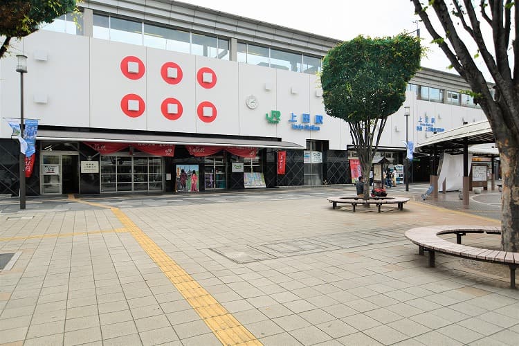 上田駅前ロータリー