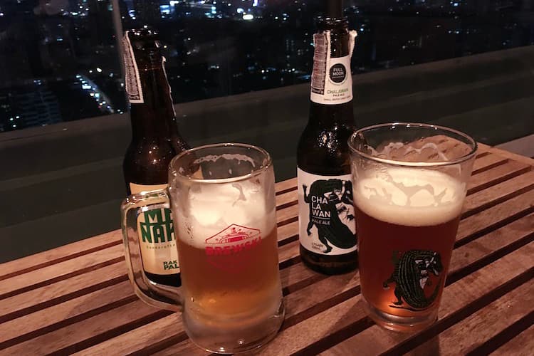 バンコクにクラフトビールのブームが