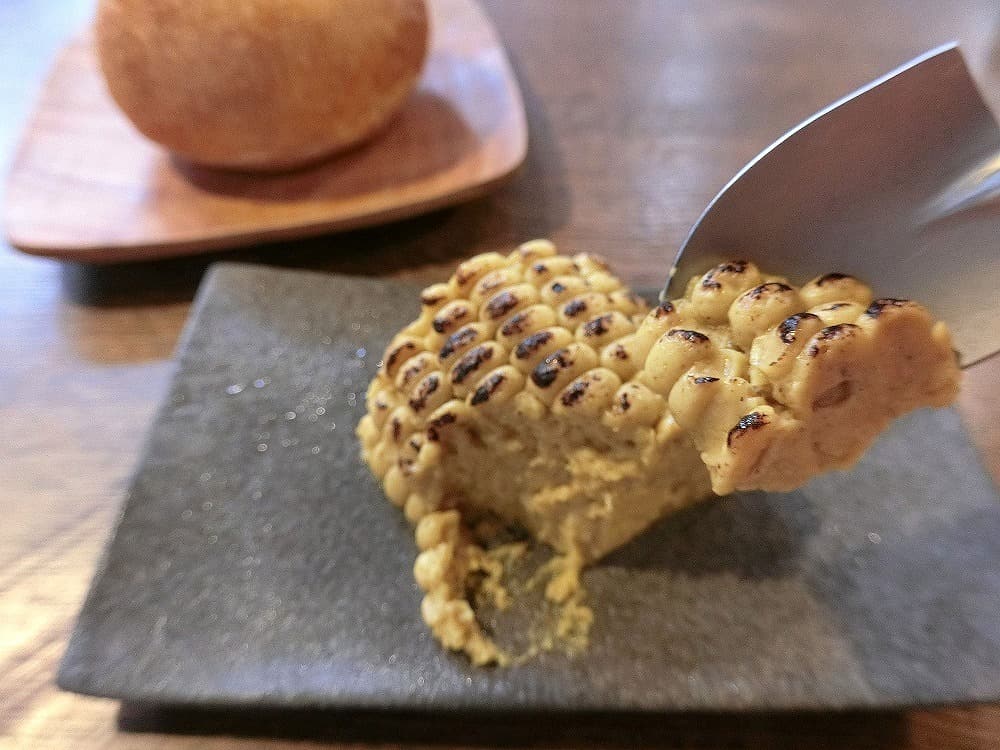 炭火焼き朝採りトウモロコ