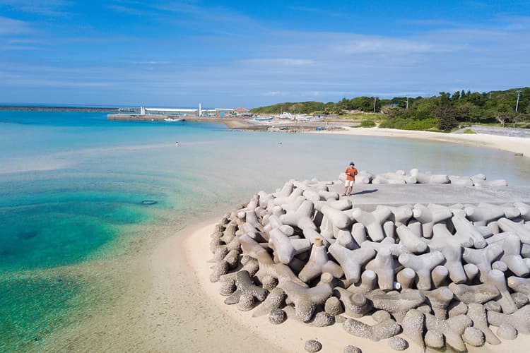 八重山諸島鳩間島