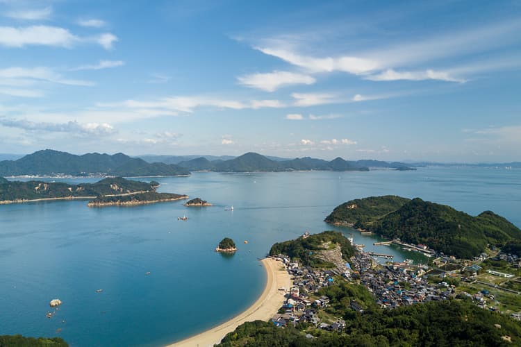 高山展望台からの眺望