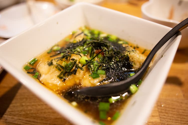 ジーマーミー豆腐の揚げだし