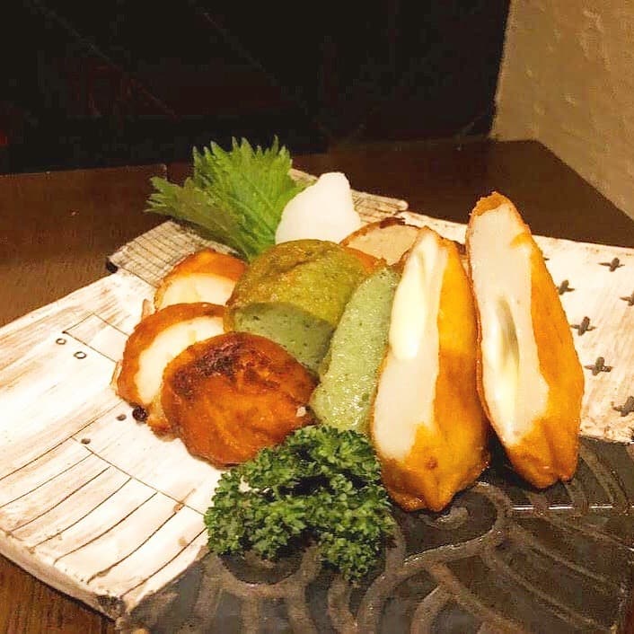 さつま揚げの盛り合わせ