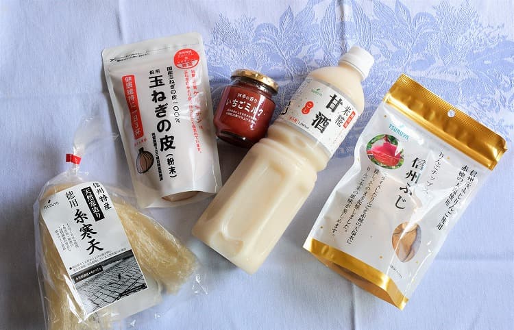 信州ならではの食材を使ったオリジナル商品が充実
