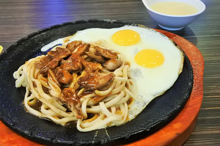 砕雞鐵板麵