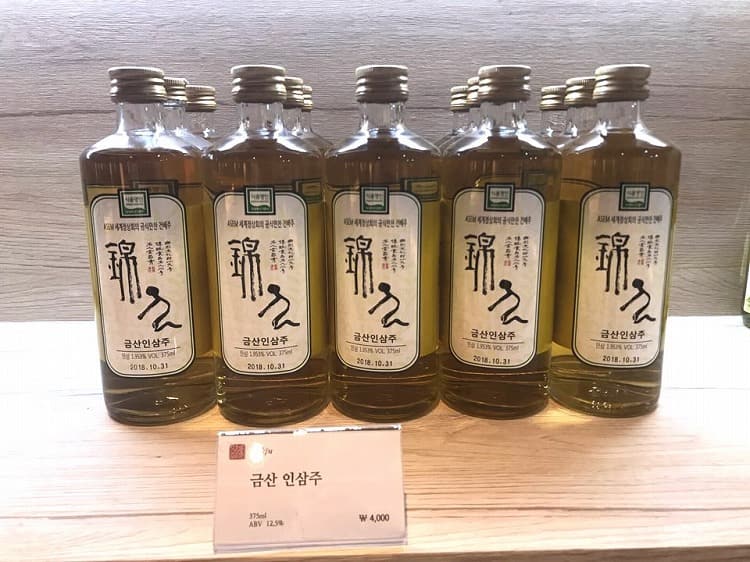 錦山人参酒