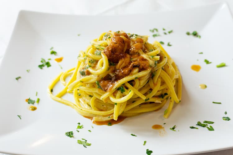 ウニのパスタ