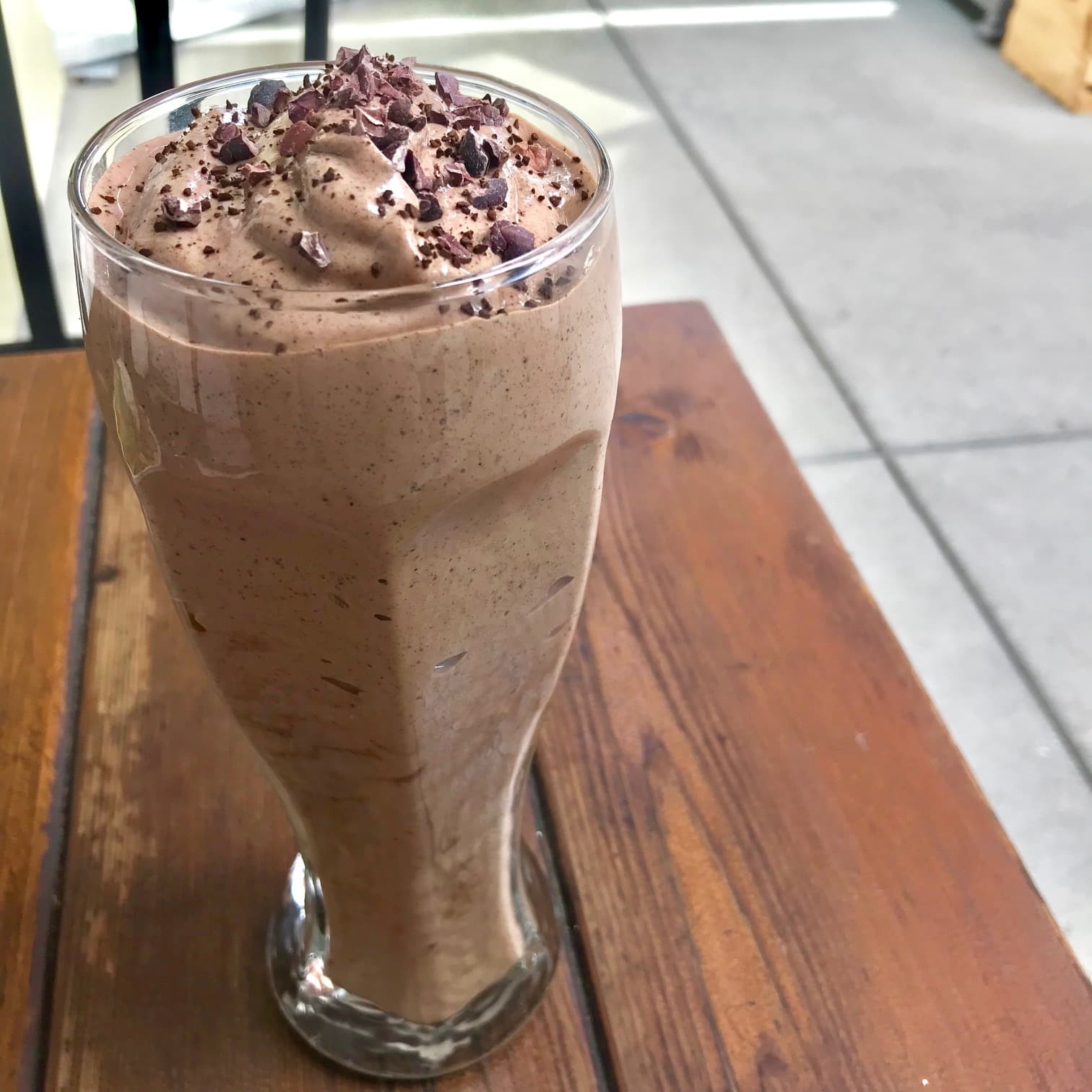 コーヒーナツメヤシシェーク