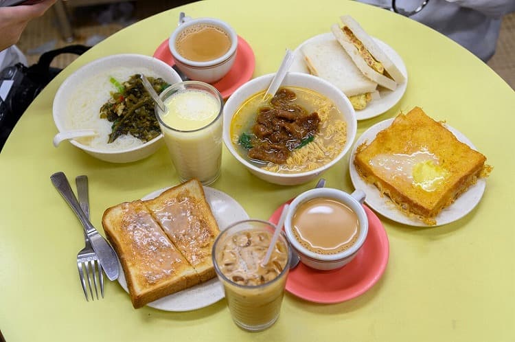 豪華咖啡茶廳 の朝食