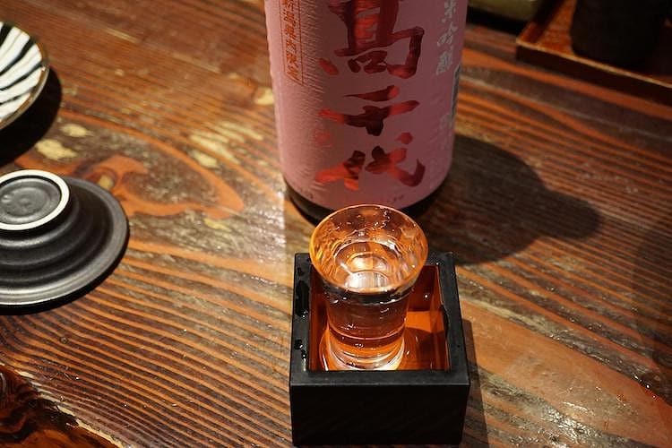 髙千代 純米吟醸 桜ラベル
