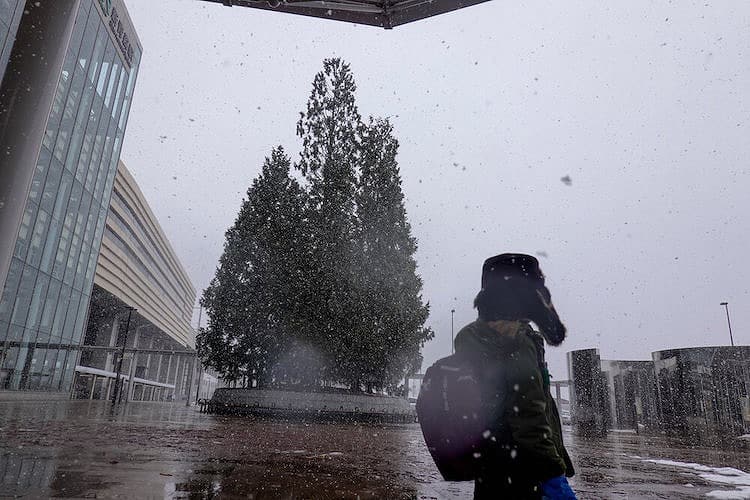 1日目は、雪と温泉巡り！ まずは新幹線で青森へ