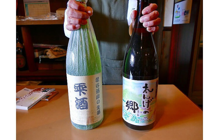 ショップオリジナルの日本酒